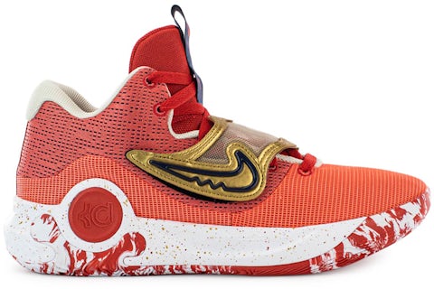 Nike KD Trey X University Red Metallic Gold Men's DD9538-600 US