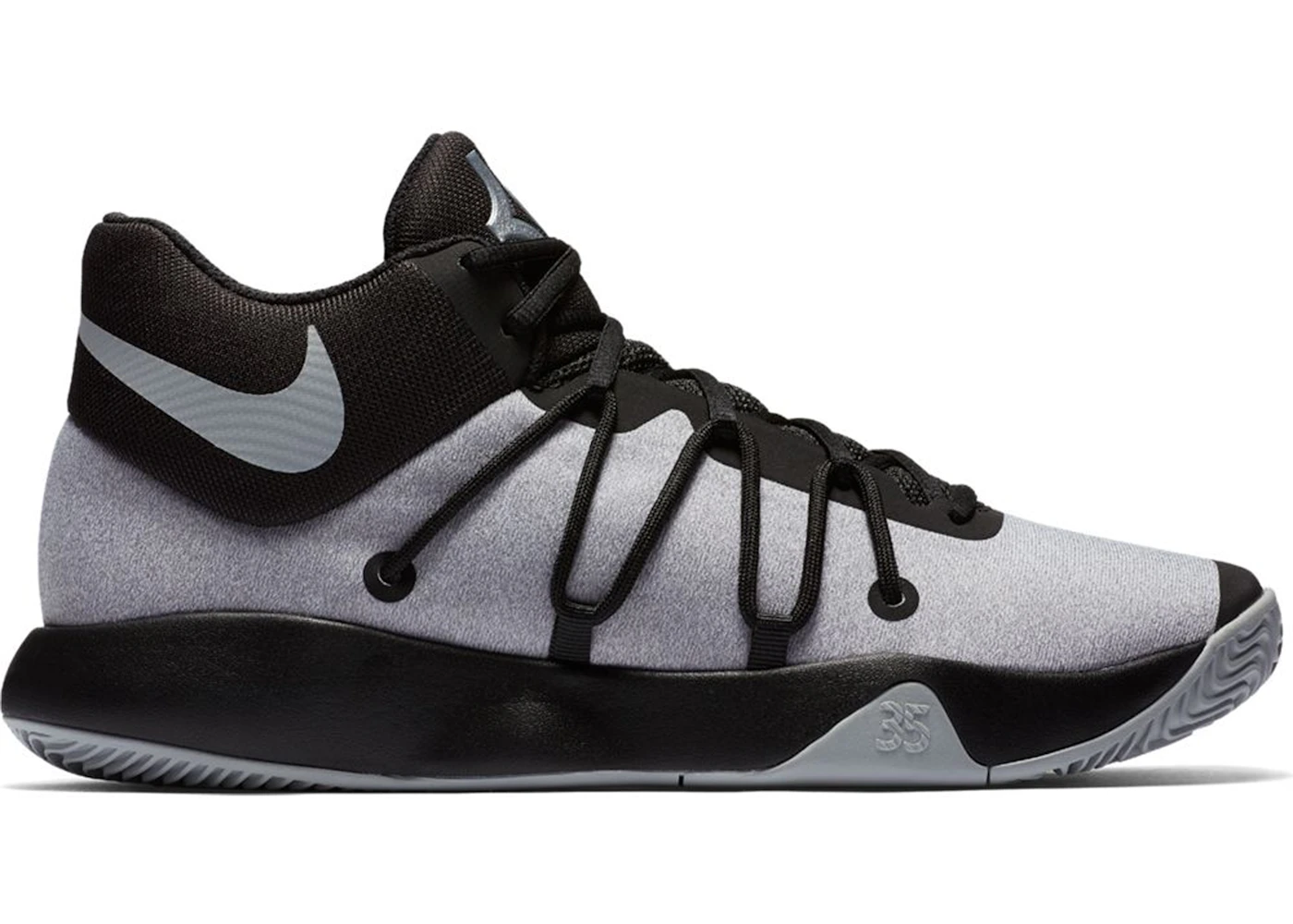 Nike KD Trey 5 V Black Wolf Grey Men's - 897638-010 - US