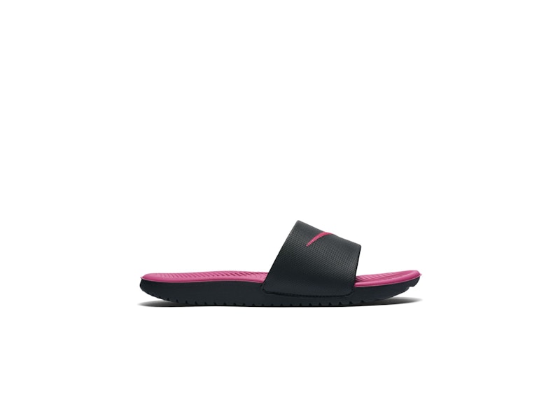 Nike Kawa Black Vivid Pink GS Kids 819353 001 US