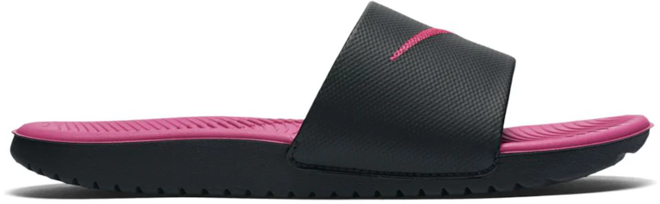Nike Kawa Black Vivid Pink (GS) Kids' - 819353-001 - US