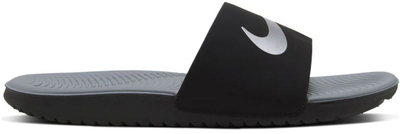 Nike Kawa Slide Black Metallic (GS/PS) - 819352-009 ES