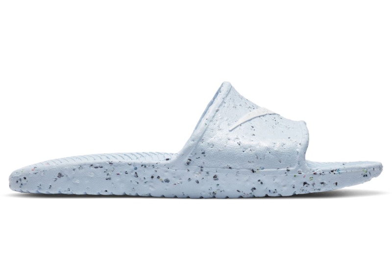 Nike grey kawa slide hot sale