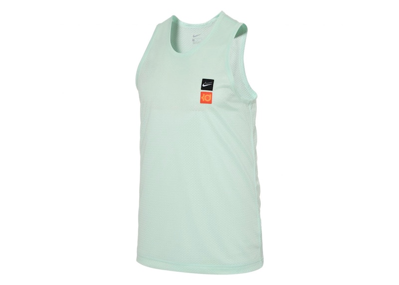 Pre-owned Nike Men's  Kevin Durant Sleeveless Tank Top In Light Green