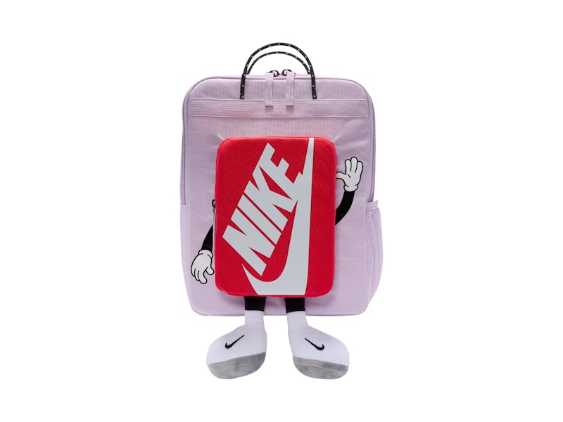 Pre-owned Nike Kids Backpack In Doll/university Red/white