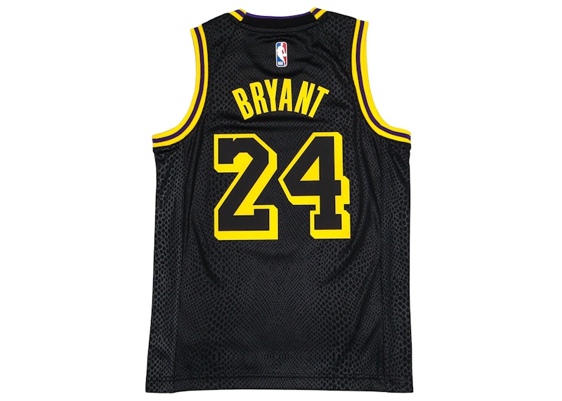 The black best sale mamba jersey