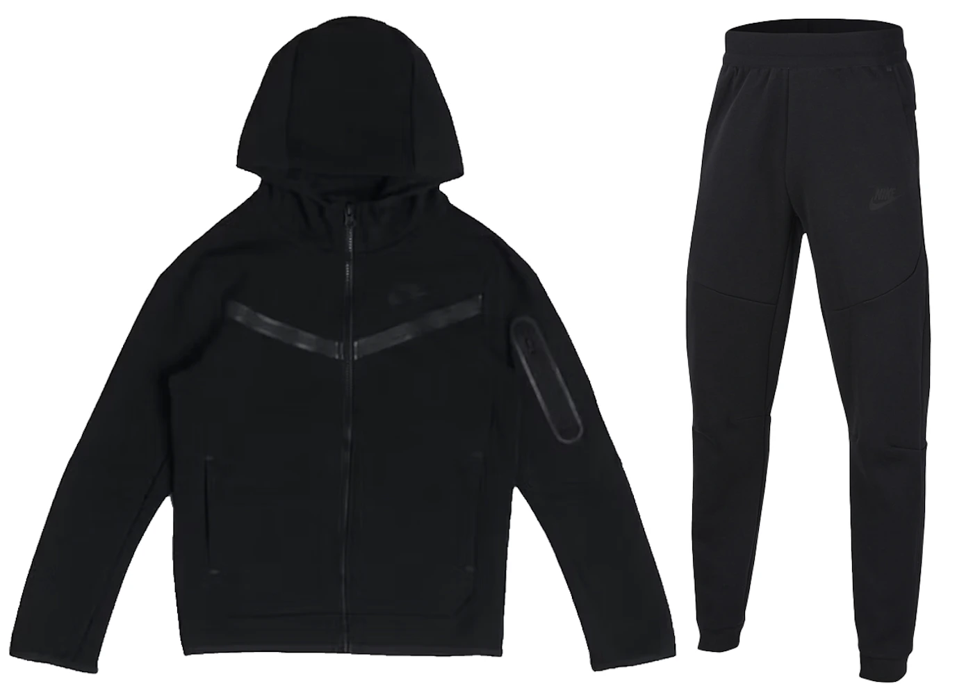 Nike Sportswear Kids' Tech Fleece Full-Zip Hoodie & Joggers Set (Plus ...