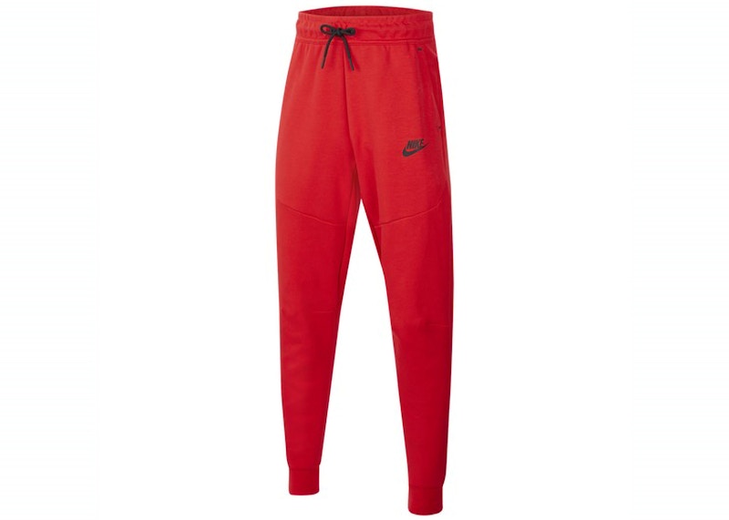 Nike Kids' Tech Fleece Joggers University Red/Black SS23 JP