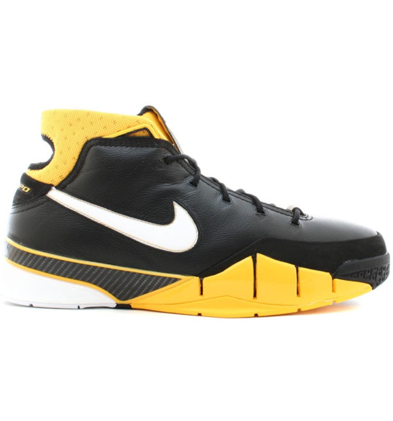 Nike Kobe 1 Black Maize Men s 313143 013 US