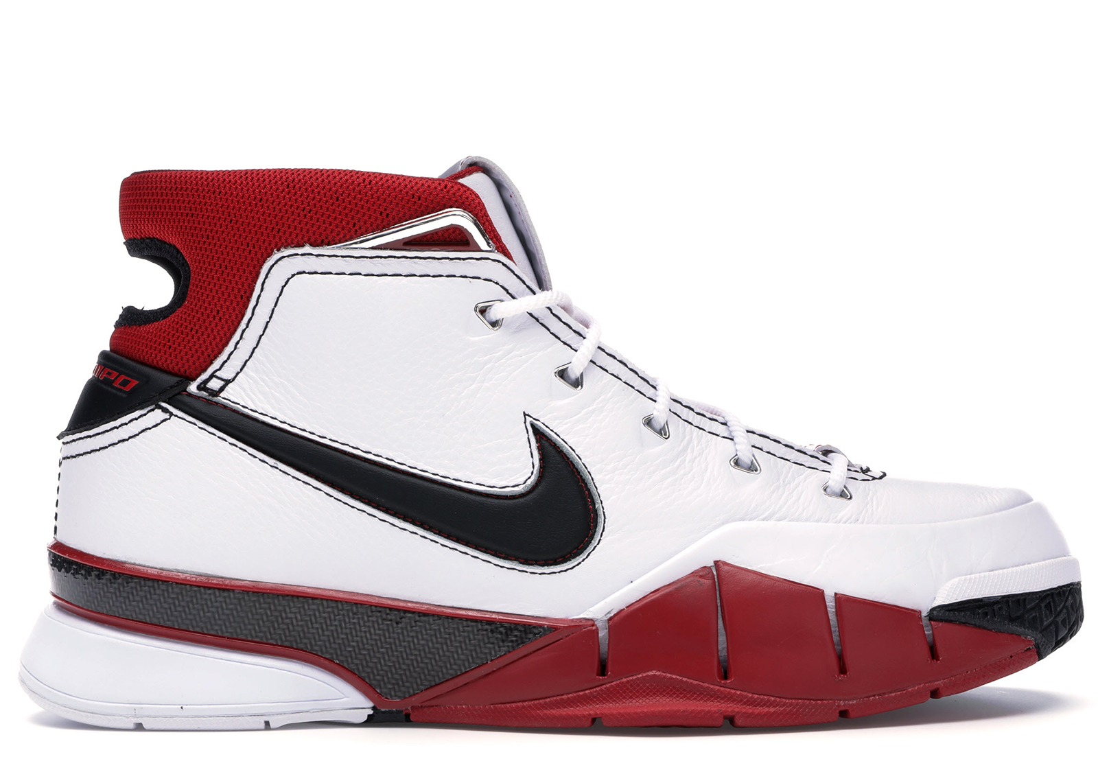 Nike Kobe 1 Protro White Black Red (All 
