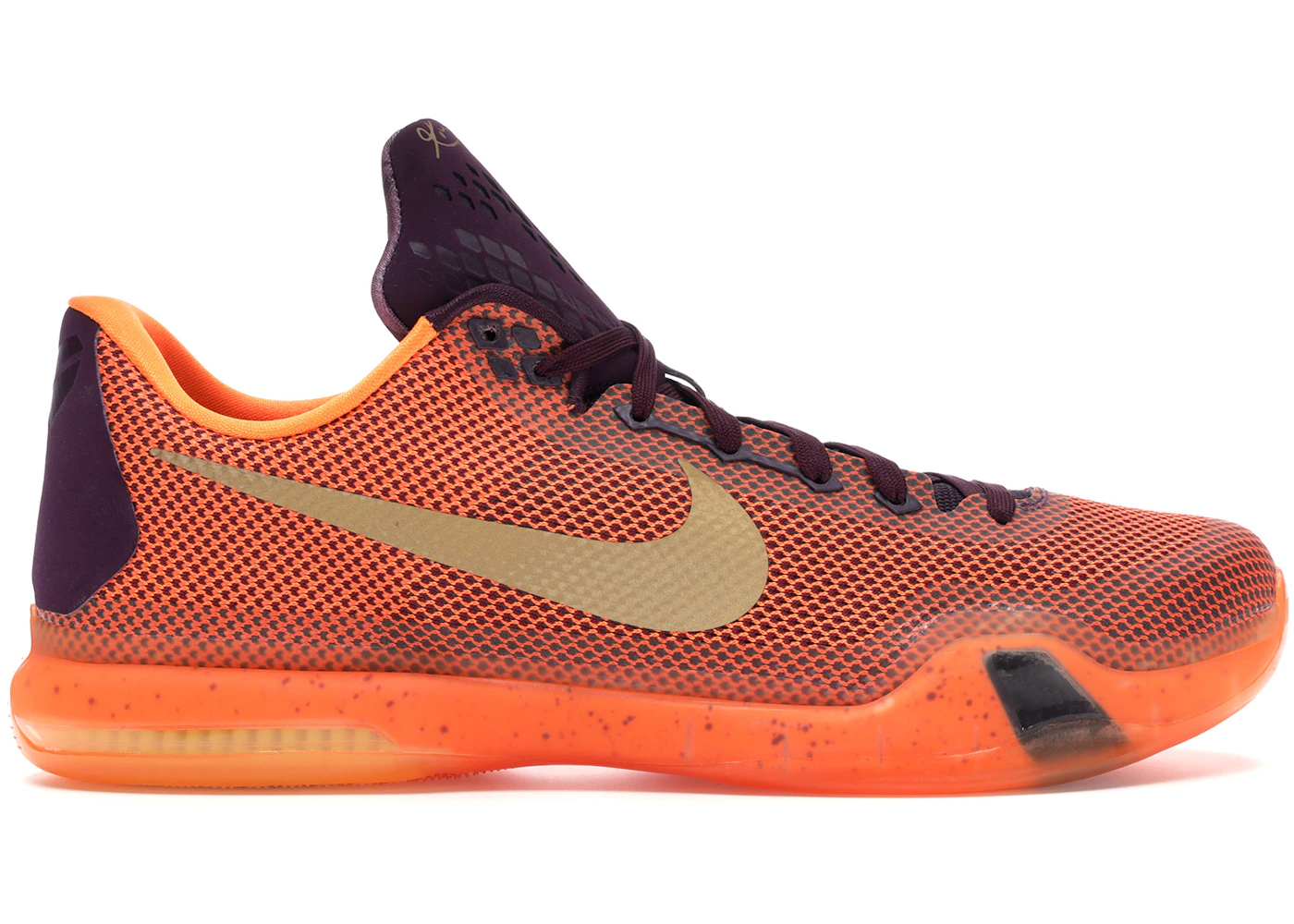 Nike kobe 10 kids orange Clearance