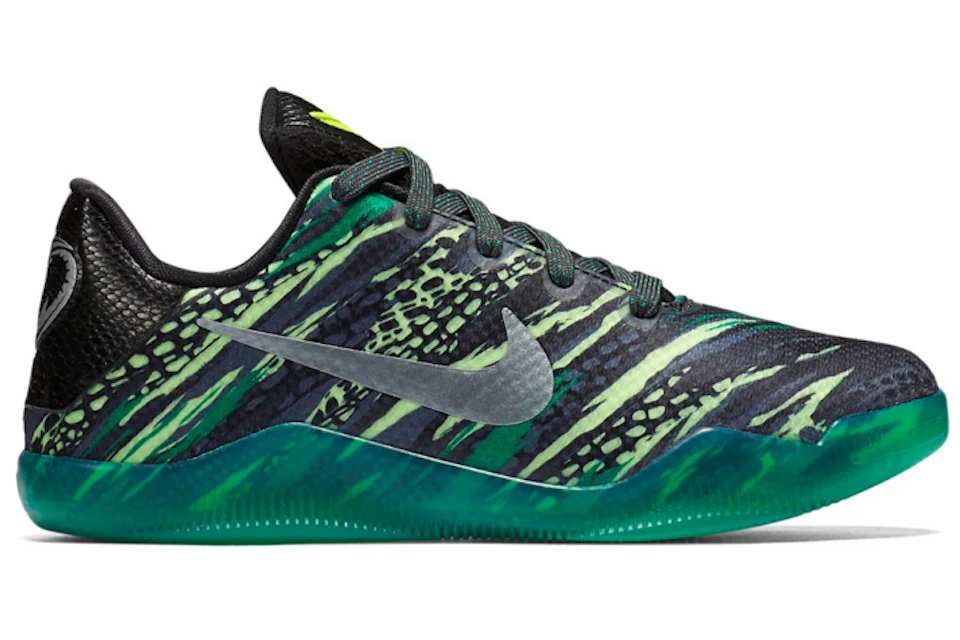 Nike Kobe 11 EM Low Green Snake (GS) Kids' - 822945-003 - US