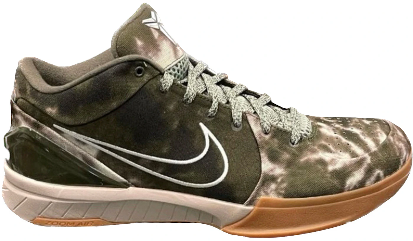 Nike Kobe 4 Protro Undefeated Olive Tie Dye (Friends and Family) Men's ...