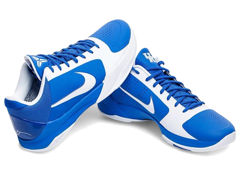 Nike Kobe 5 Protro Kentucky PE Game Royal White Men's - IM9459