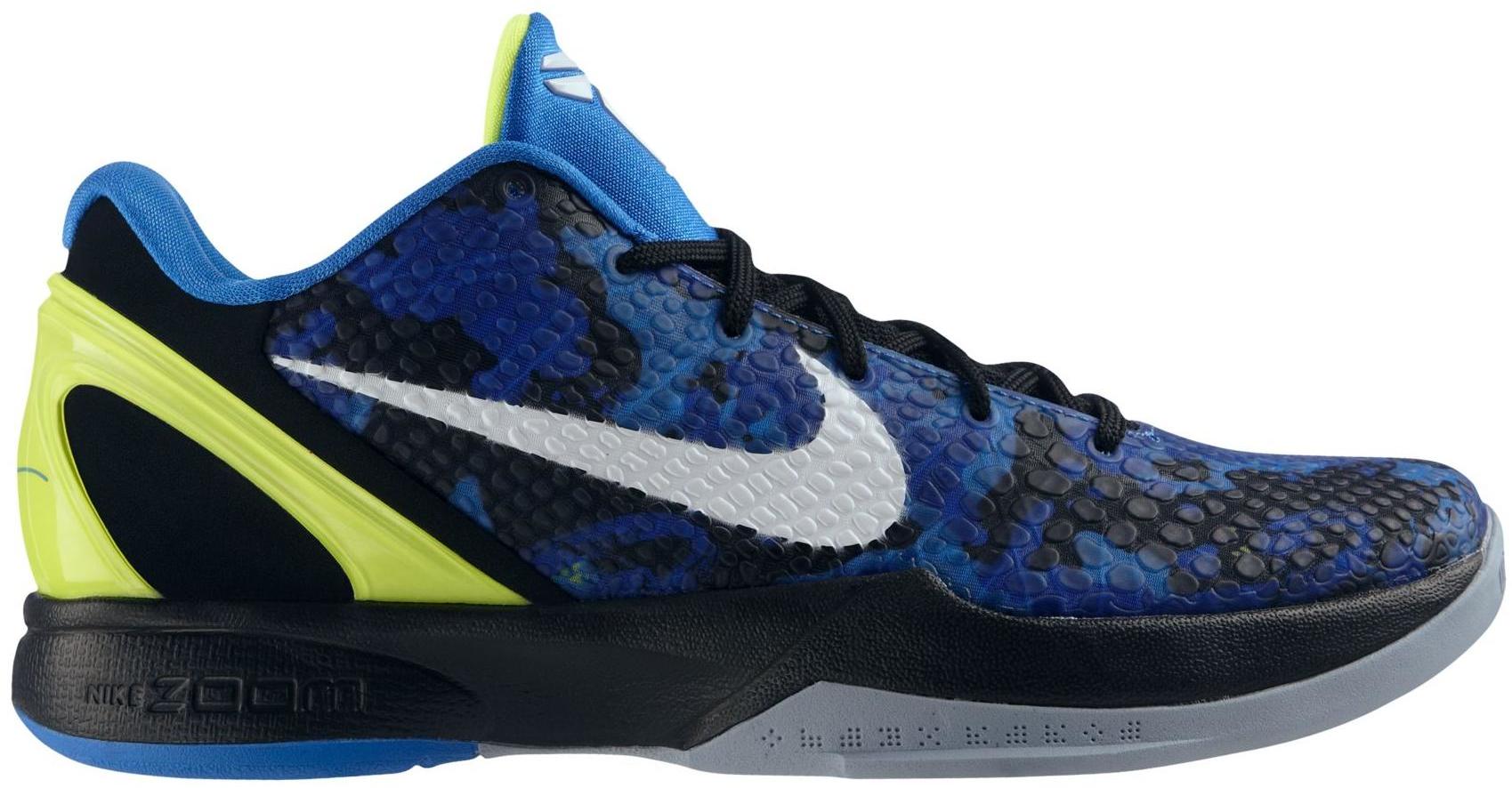 blue and green kobes