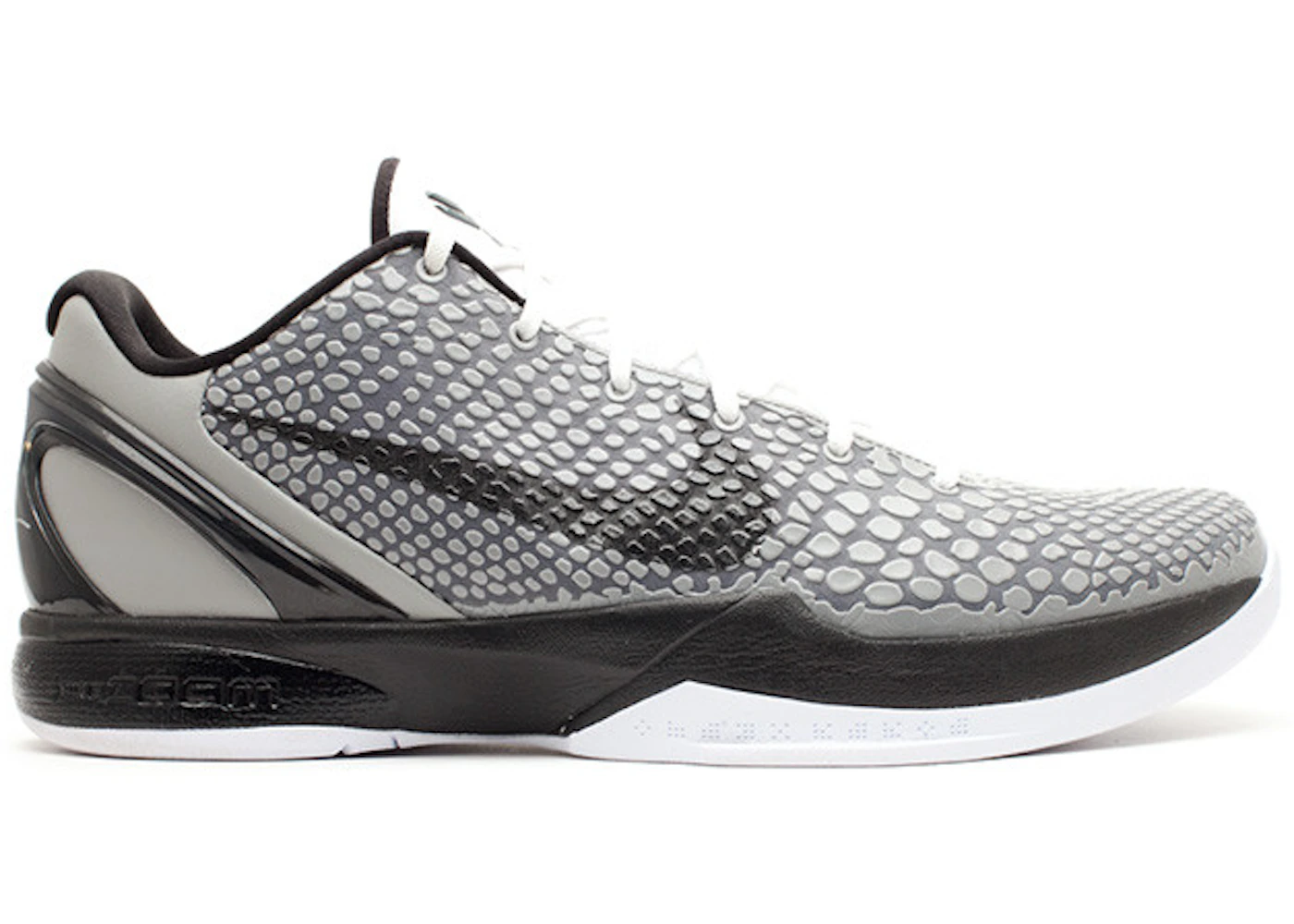 Nike Kobe 6 Grey Black Men's - 429659-007 - US