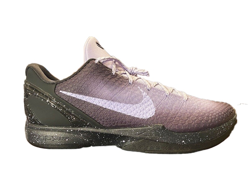 Nike kobe best sale 6 mens grey