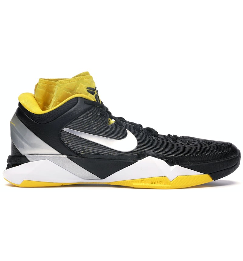 Nike Kobe 7 Black White Del Sol Men s 488244 001 US