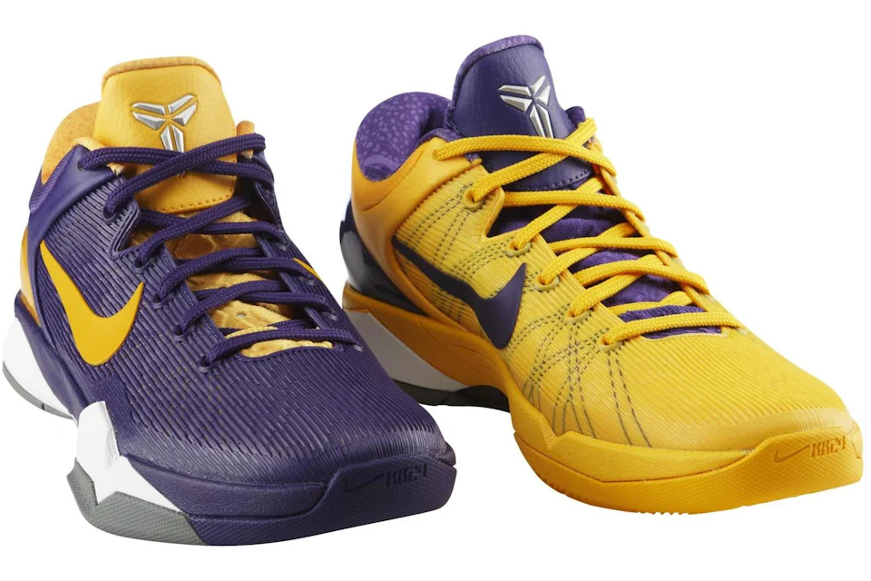 Purple gold nike shoes Clearance