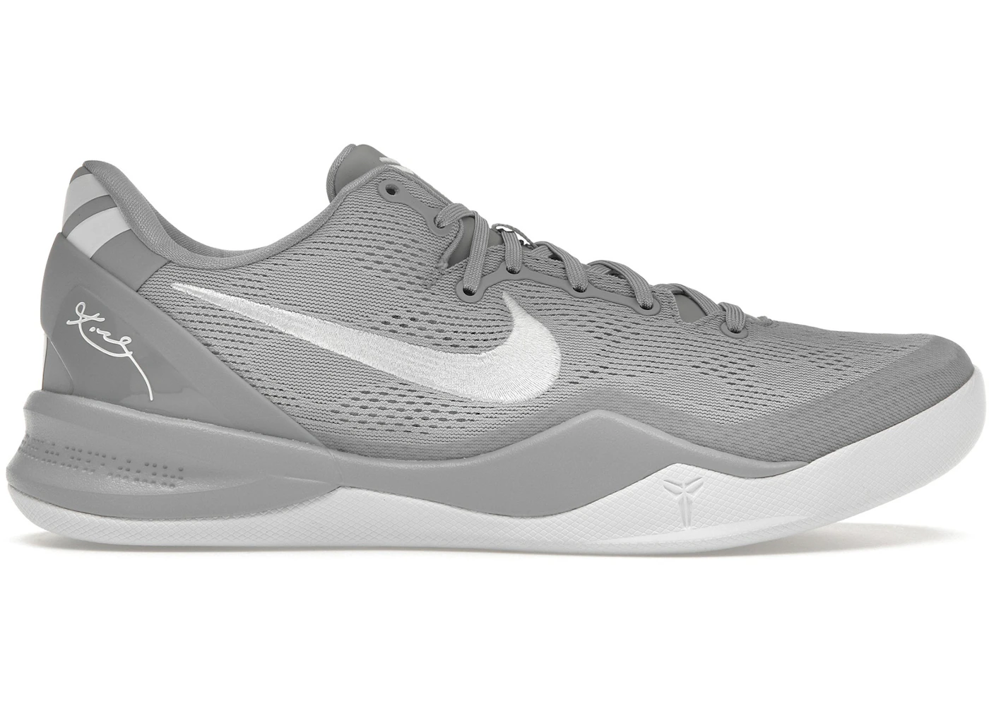 Nike Kobe 8 Protro Wolf Grey Men's - HF9550-002 - US