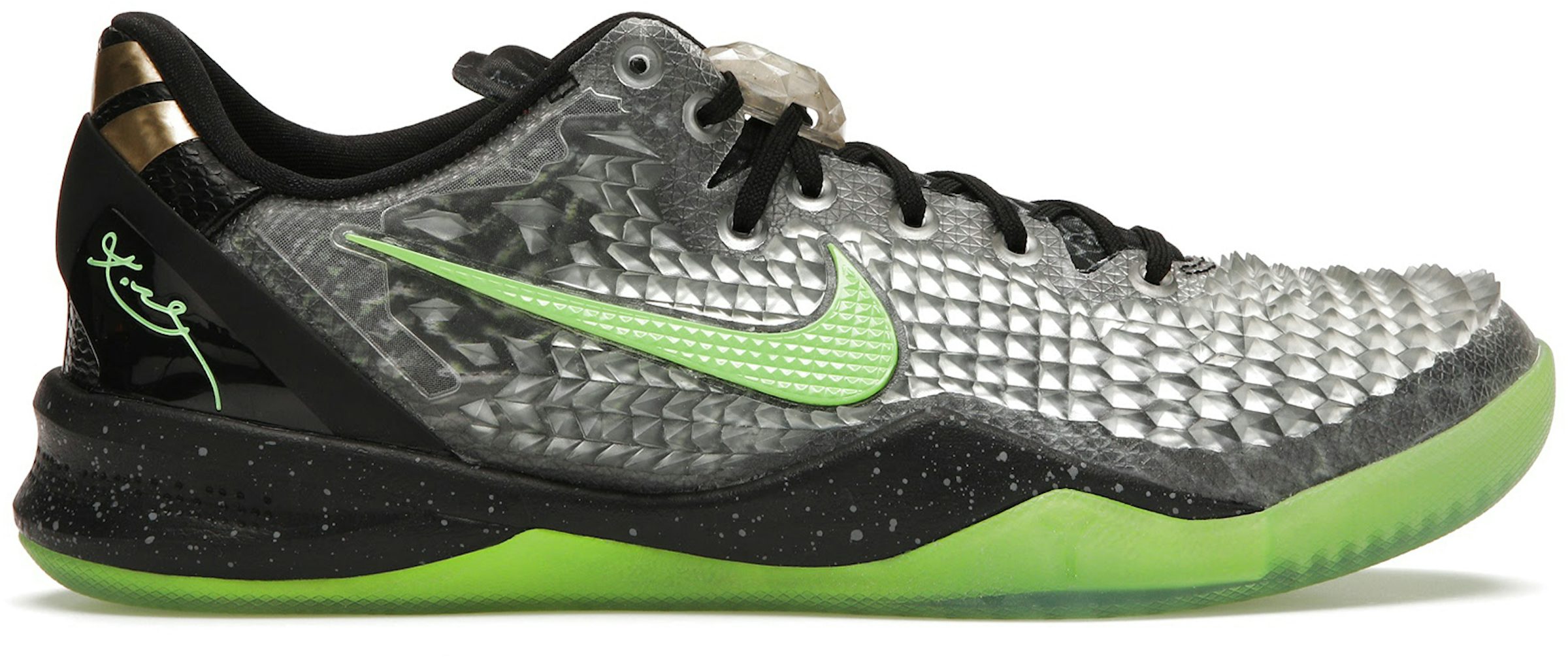 Nike Kobe 8 EXT Year of the Snake - Black - Metallic Silver