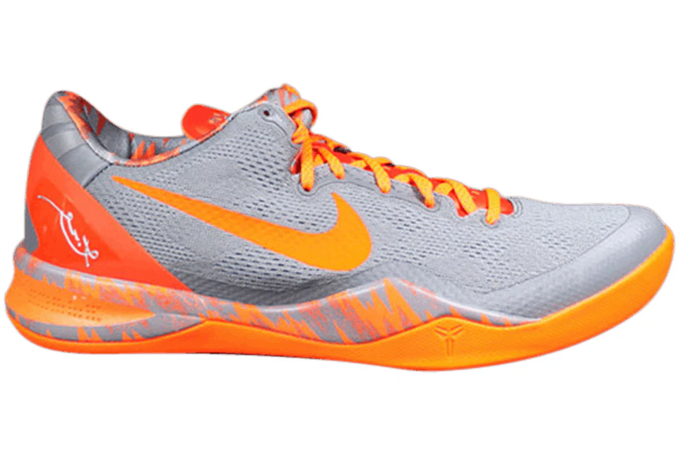 Nike Kobe 8 System Phillippines Grey Team Orange
