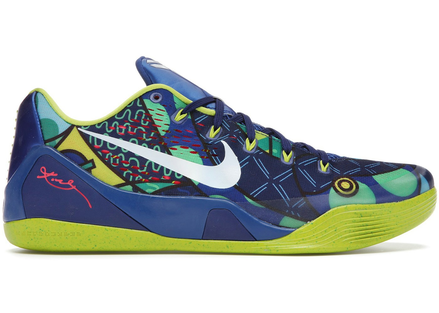 Nike Kobe 9 EM Low Brazil - 646701-413