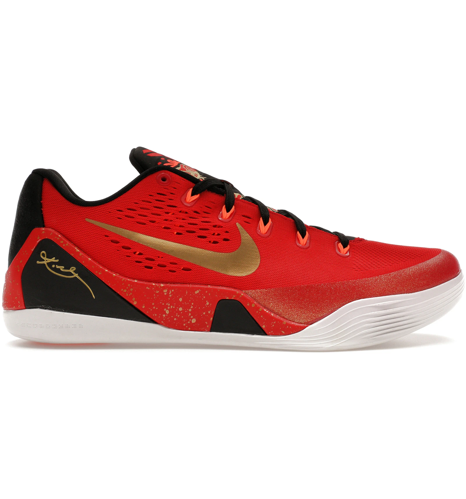 Kobe 9 Low Black Red