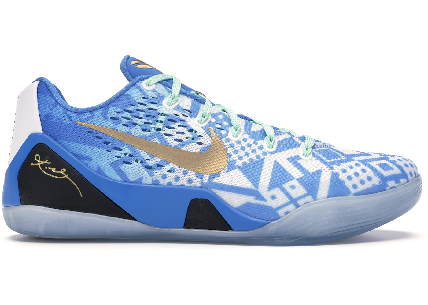 Kobe 9 White And Blue