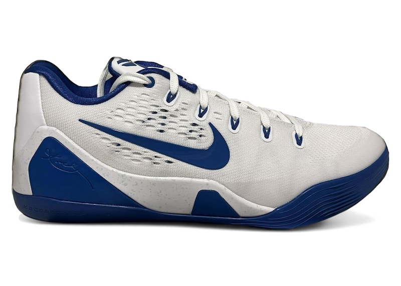 Nike Kobe 9 EM Low Protro Kentucky Wildcats PE White Men's