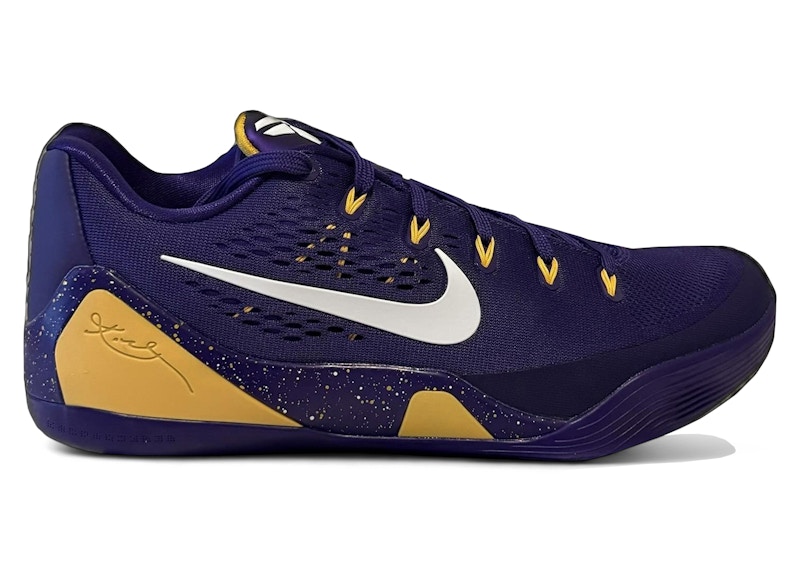 シューズ(男性用) Nike Kobe 9 Elite Low EM Protro Purple Kobe Bryant's Lakers Purple Nike Kobe 9 Elite Low