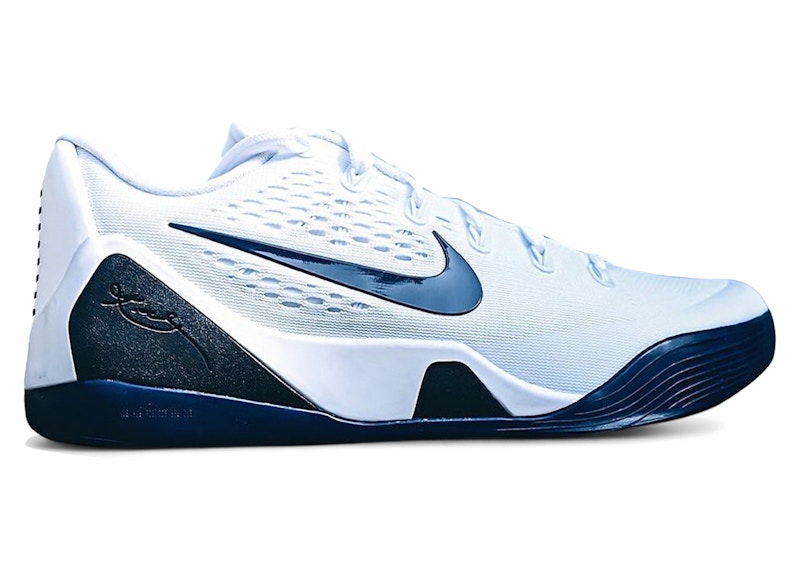 Nike Kobe 9 EM Low Protro Penn State PE White メンズ
