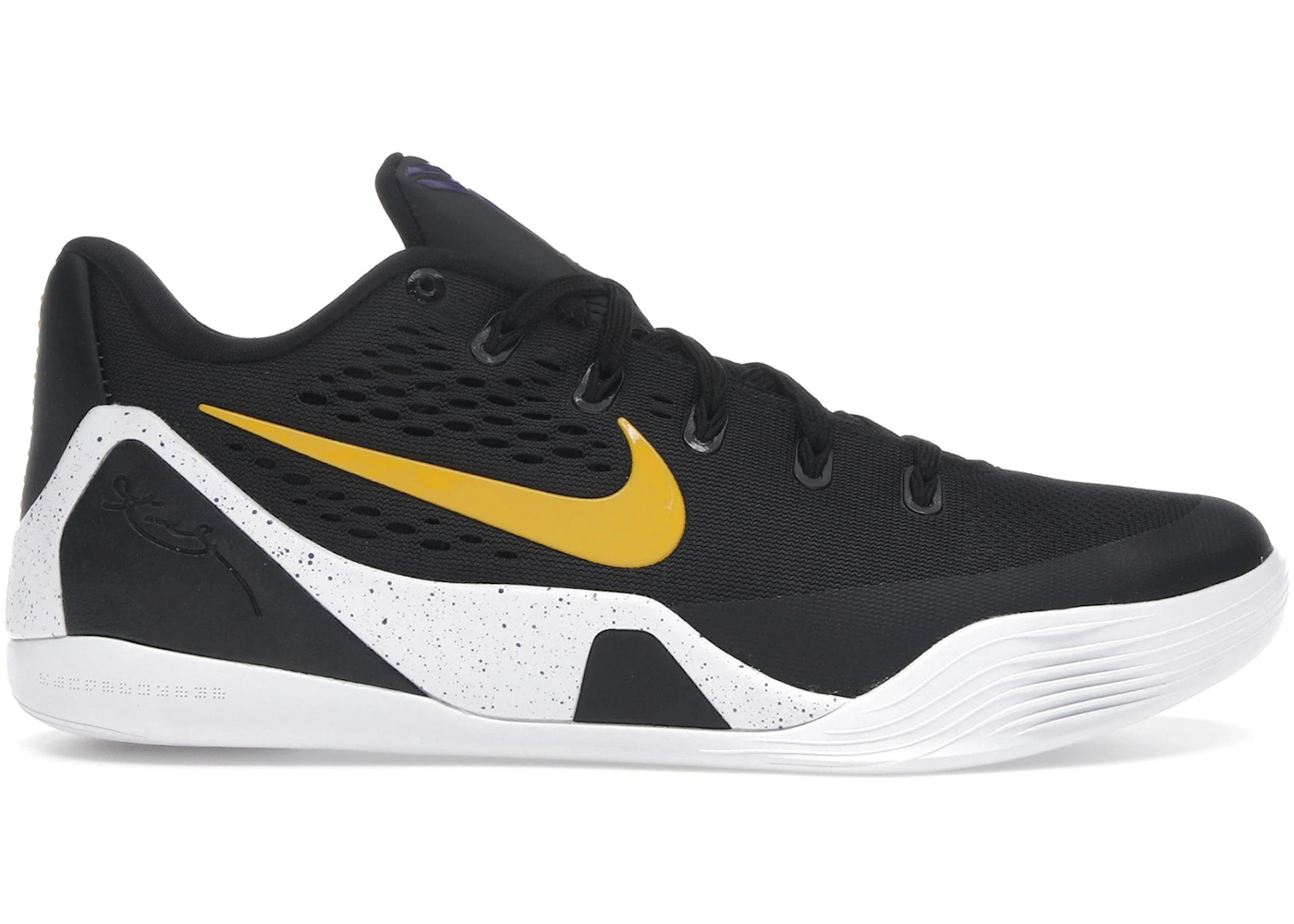 Nike Kobe 9 EM Low Protro TB Black University Gold