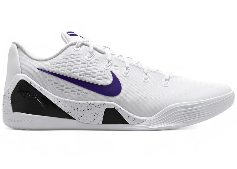 Nike Kobe 9 Elite Low EM Protro White Court Purple Men's