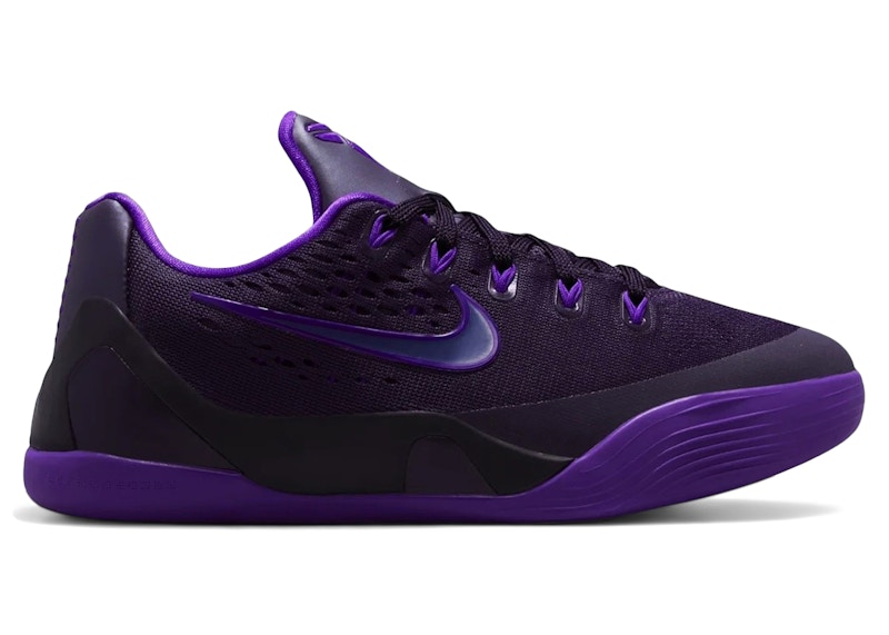 Nike Kobe 9 EM Low TB Sneakers in Purple Dynasty/Fierce Purple/Sanded Purple