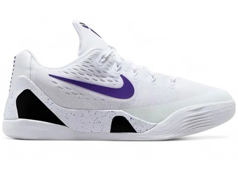 Nike Kobe 9 EM Low TB White Court Purple (GS) - FV3607-101 - US