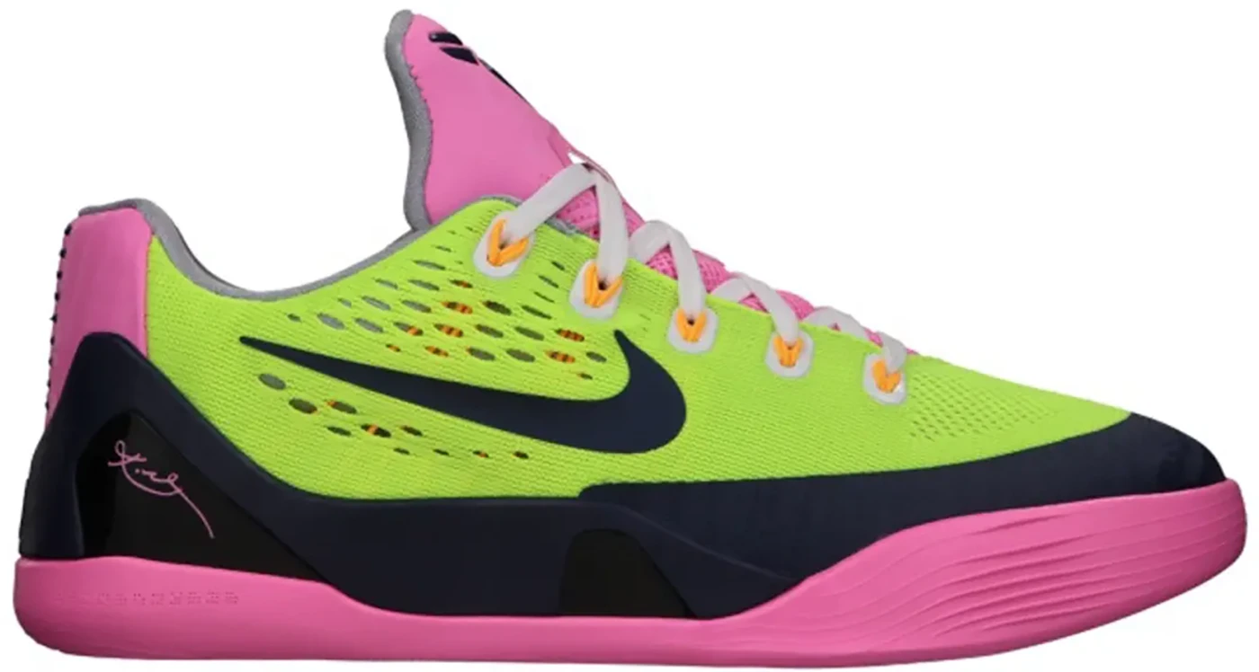 Nike Kobe AD Mamba Basketball Shoes Grown Pink Blue - rugbyborn