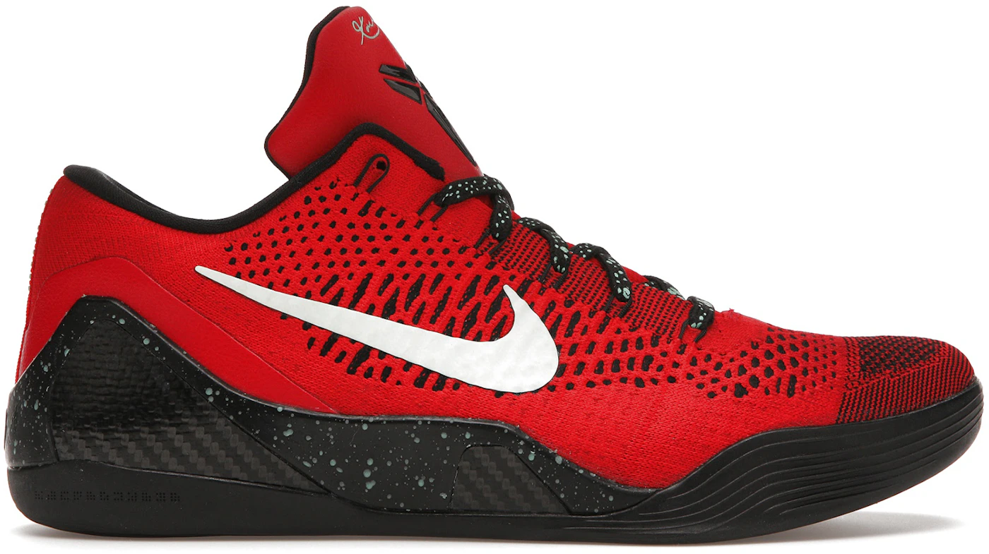 Nike Kobe 9 Elite Low University Red Men'S - 639045-600/653456-601 - Us