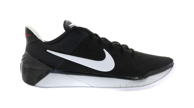 Black and best sale white kobe shoes