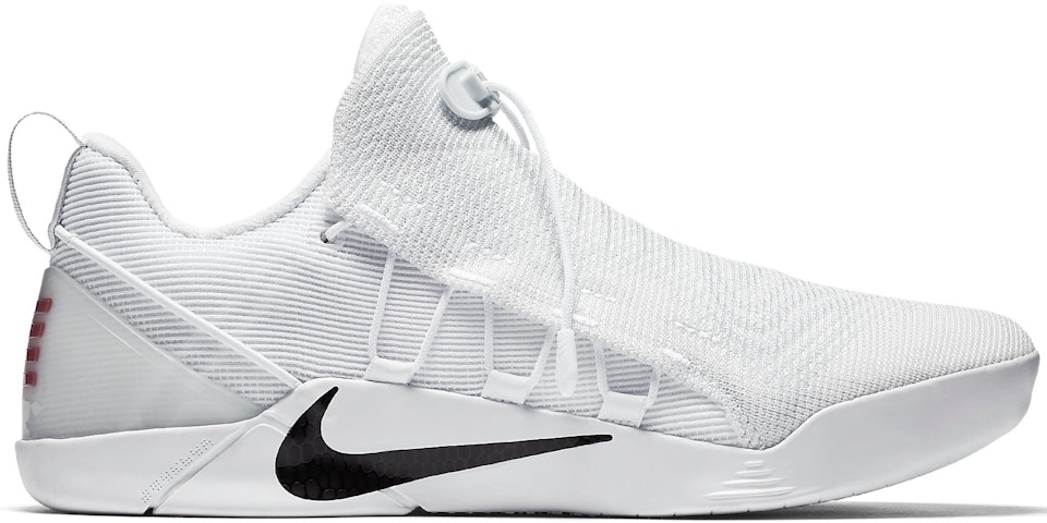 Nike Kobe White Black Men's - 882049-100 -