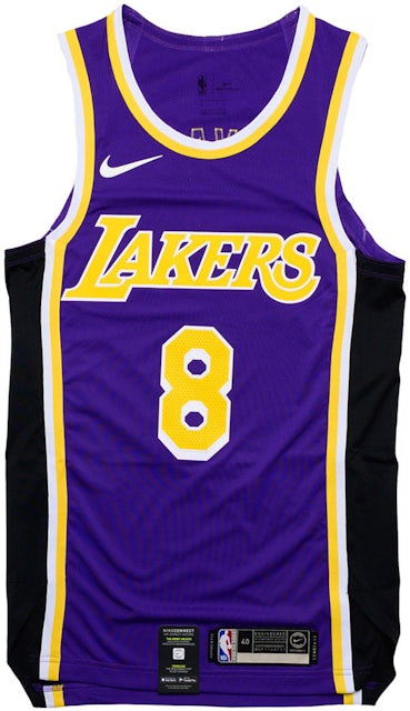 Nike Kobe Bryant Los Angeles Lakers Statement Edition Jersey Purple