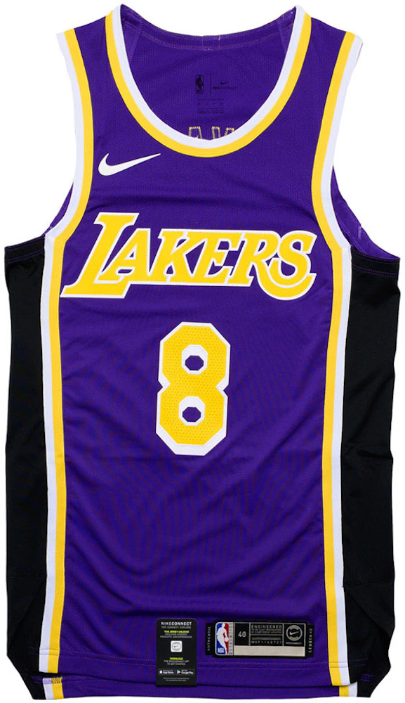 Nike Kobe Bryant Los Angeles Lakers Statement Edition Jersey Purple Men ...