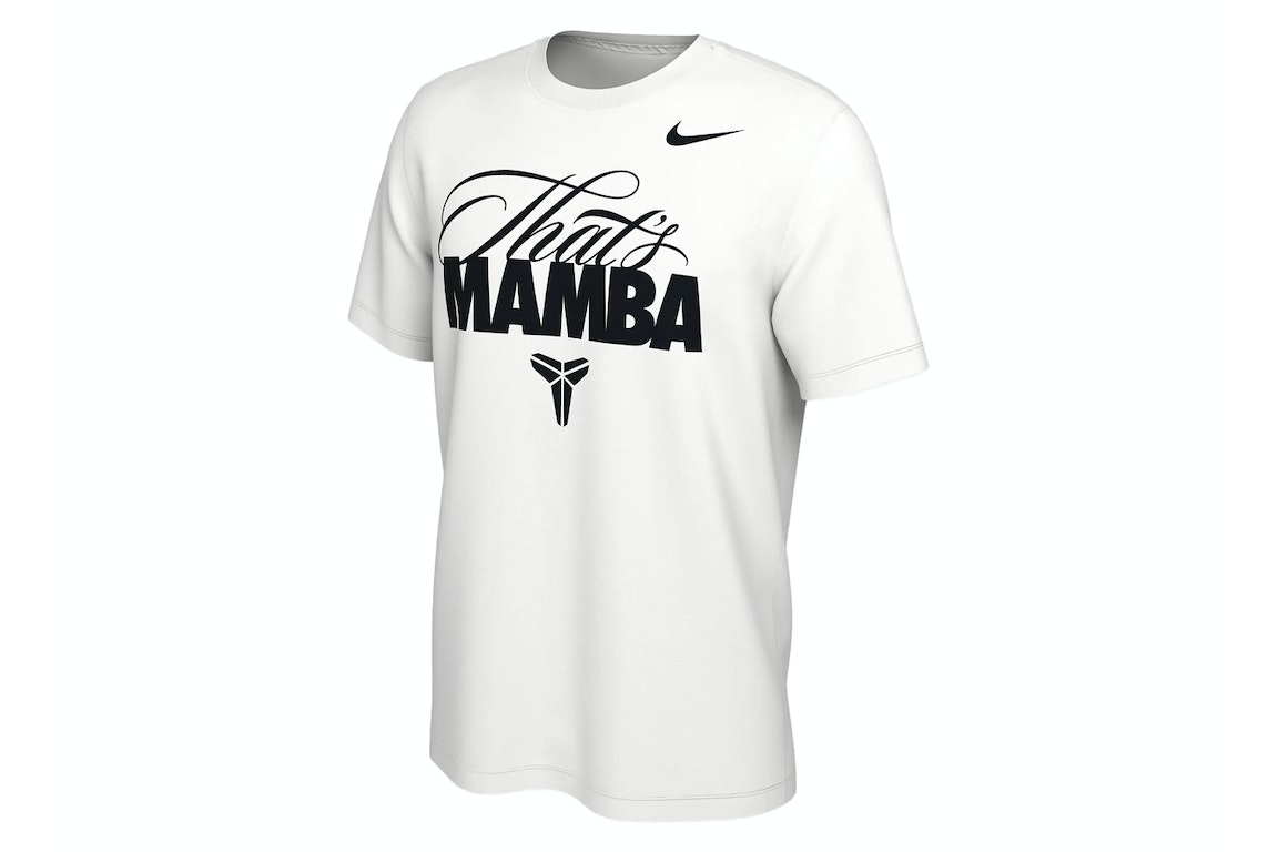 Pre-owned Nike Kobe Bryant Mamba T-shirt White
