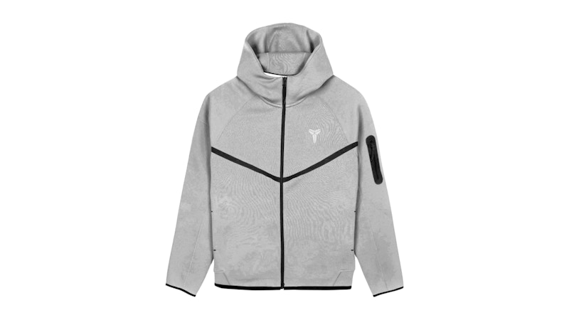 Nike Kobe Bryant Tech Fleece Windrunner Full Zip Jacket Dark Grey