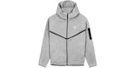 Veste polaire Windrunner à fermeture éclair intégrale Nike Kobe Bryant Tech gris foncé/blanc