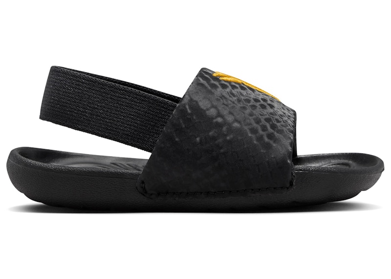 Nike Kobe Kawa Slide Sneakers in Black/University Gold