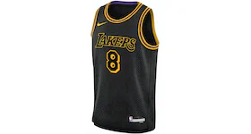 Nike Kobe Mamba Mentality Big Kids Los Angeles Lakers City Edition Swingman Jersey (Asia Sizing) Black