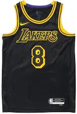Nike Kids Los Angeles Lakers Kobe Bryant Black Mamba City Edition ...