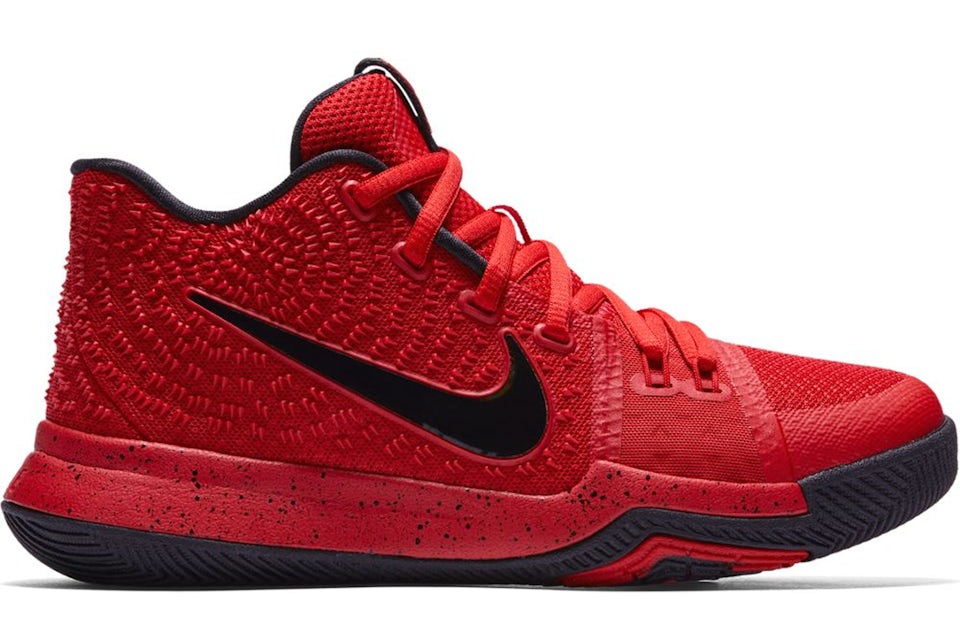 Kyrie 3 red and best sale black