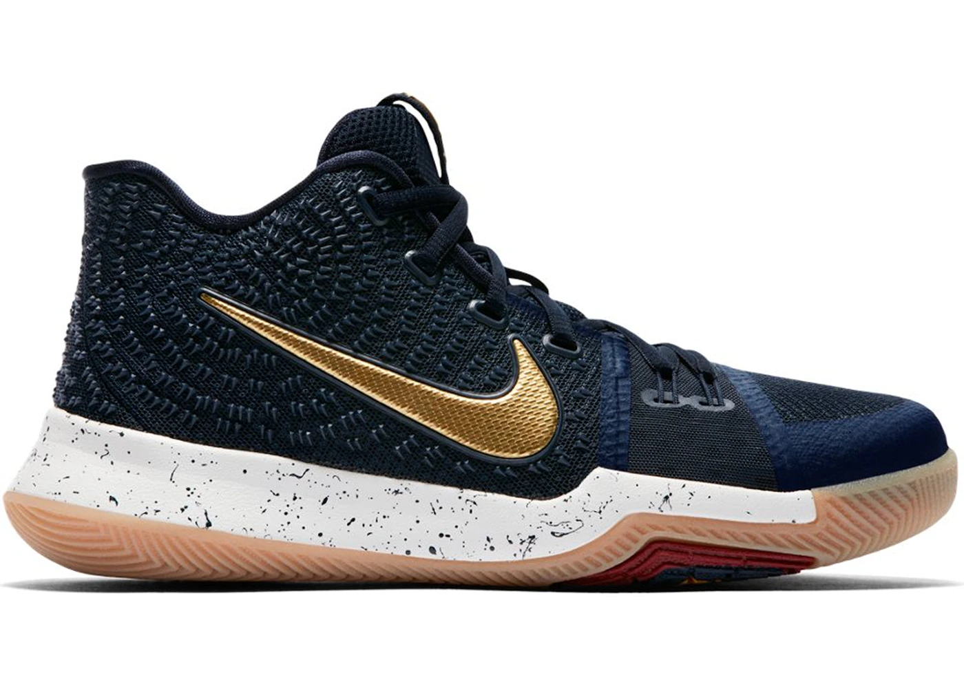 Gold kyrie 3 sales