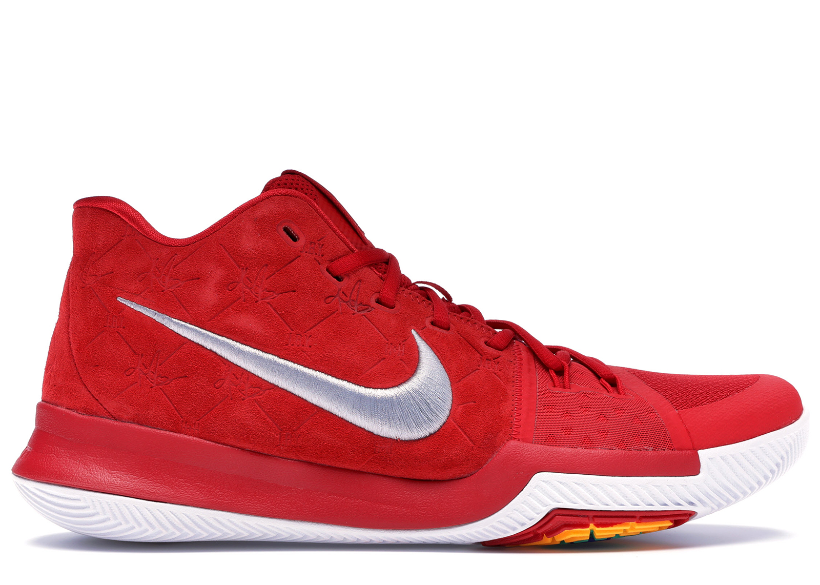 kyrie irving nike shoes red